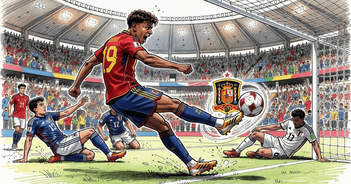 Spain crushed Japan 5:1: Lamine Yamal's poker at the 2026 World Cup