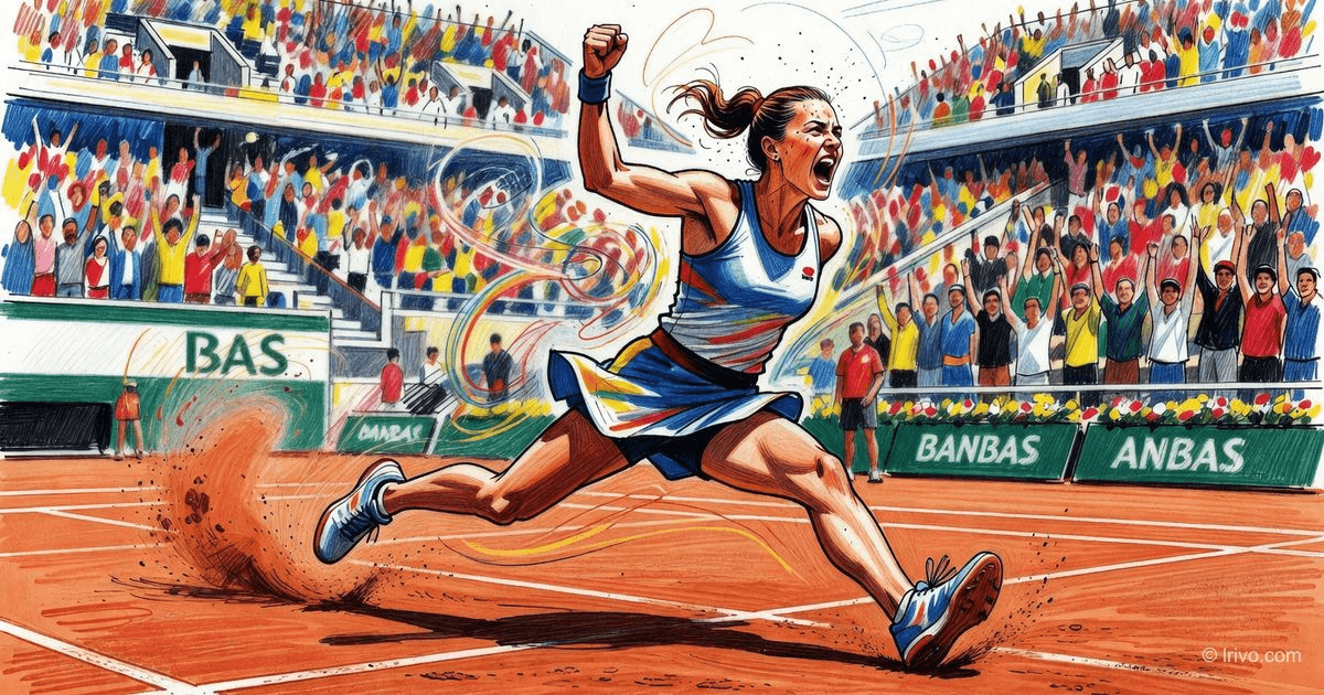 Anna Kalinskaya at Roland Garros: Battle for the Round of 16