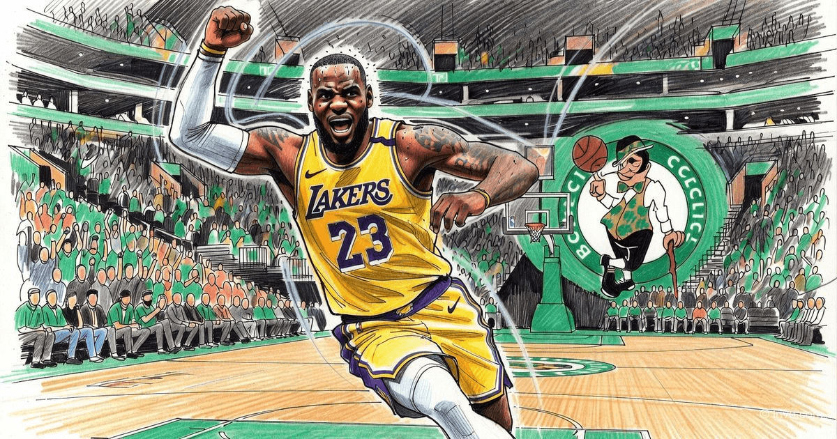 Lakers senzačně porazili Celtics 118:112: přehled zápasu NBA