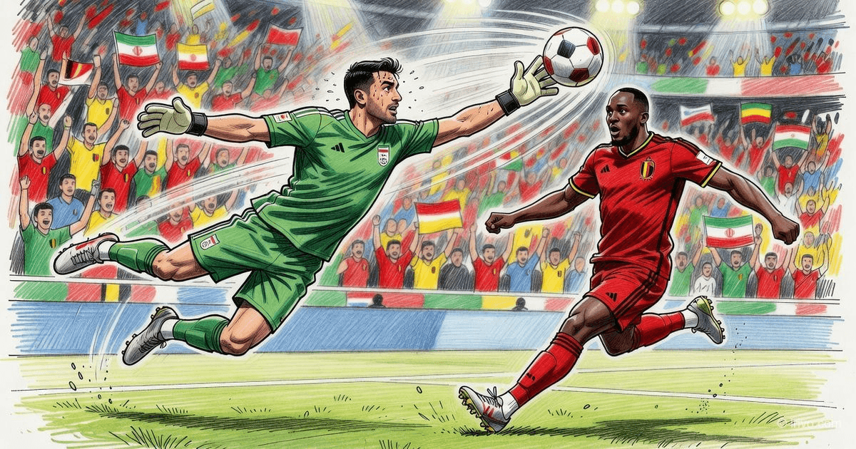 Belgia w osłabieniu nie zdołała pokonać Iranu na MŚ 2026