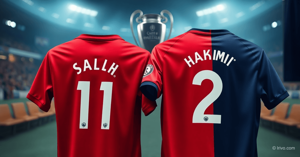 PSG vs Liverpool Lineups: Salah Benched, Hakimi Starts in UCL