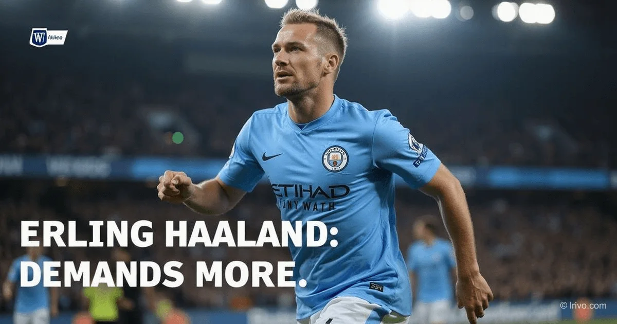 Triplé de Haaland vs Liverpool : « Ma saison ? Pas assez bonne ! »