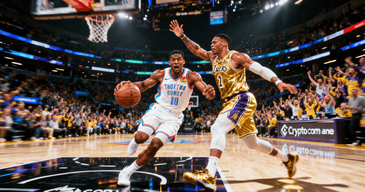 Oklahoma Thunder one step away from the finals: crushing Lakers