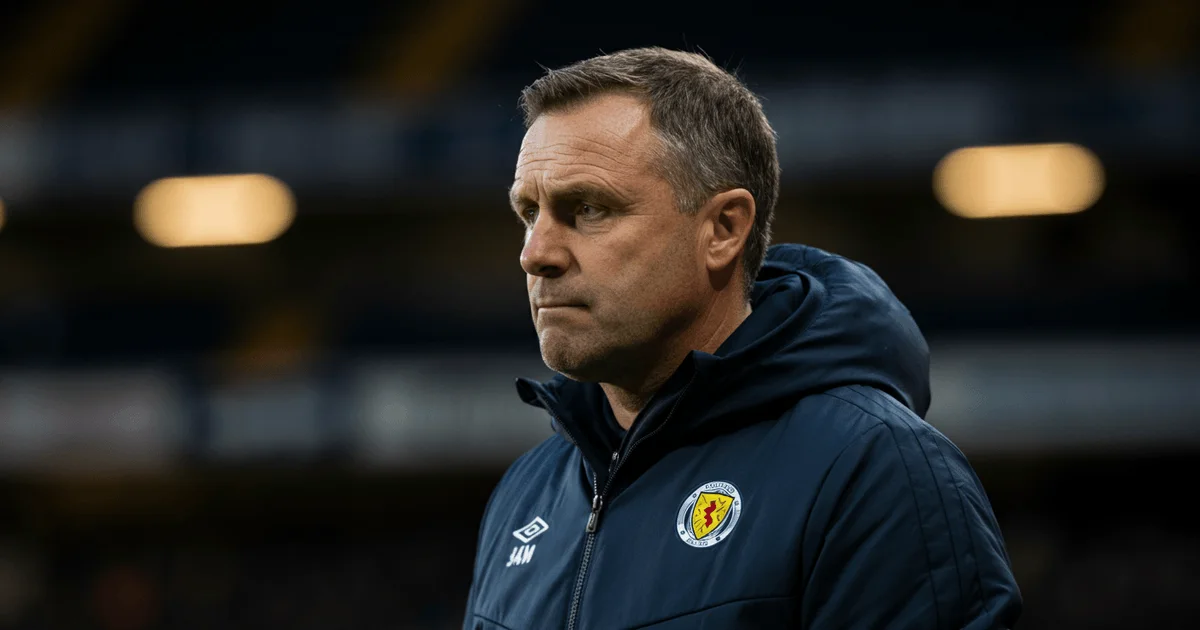 Défaite de Kilmarnock : McCann sans filtre sur le début de match catastrophique