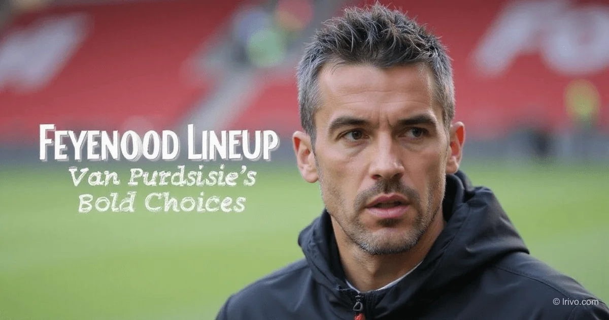 Van Persie zmienia skład Feyenoordu: debiuty młodzieży?