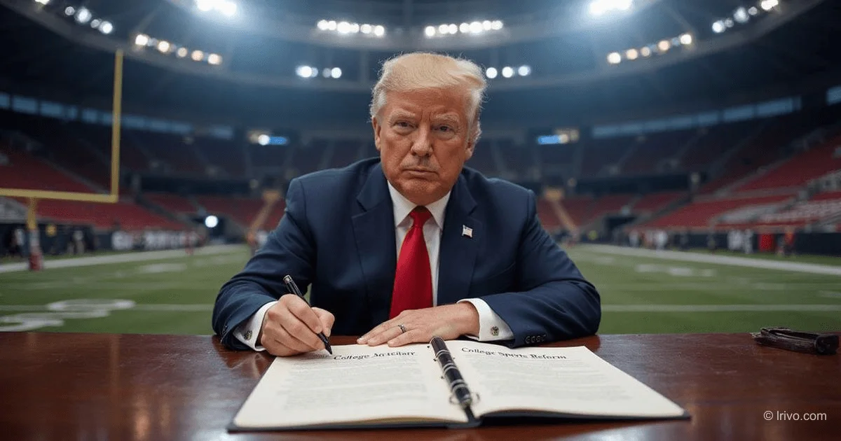 ¡Impacto! Trump Propone Control Federal del Deporte Universitario
