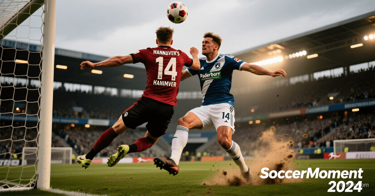 Paderborn dočasně na čele po remíze v Hannovru | 2. Bundesliga