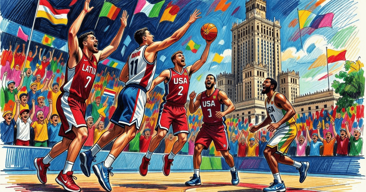 La Lettonie et les États-Unis sont champions du monde de basket 3x3 : triomphe à Varsovie