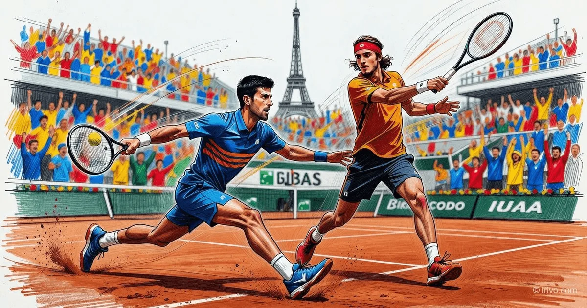Roland Garros Final: Djokovic vs Tsitsipas, start at 16:00