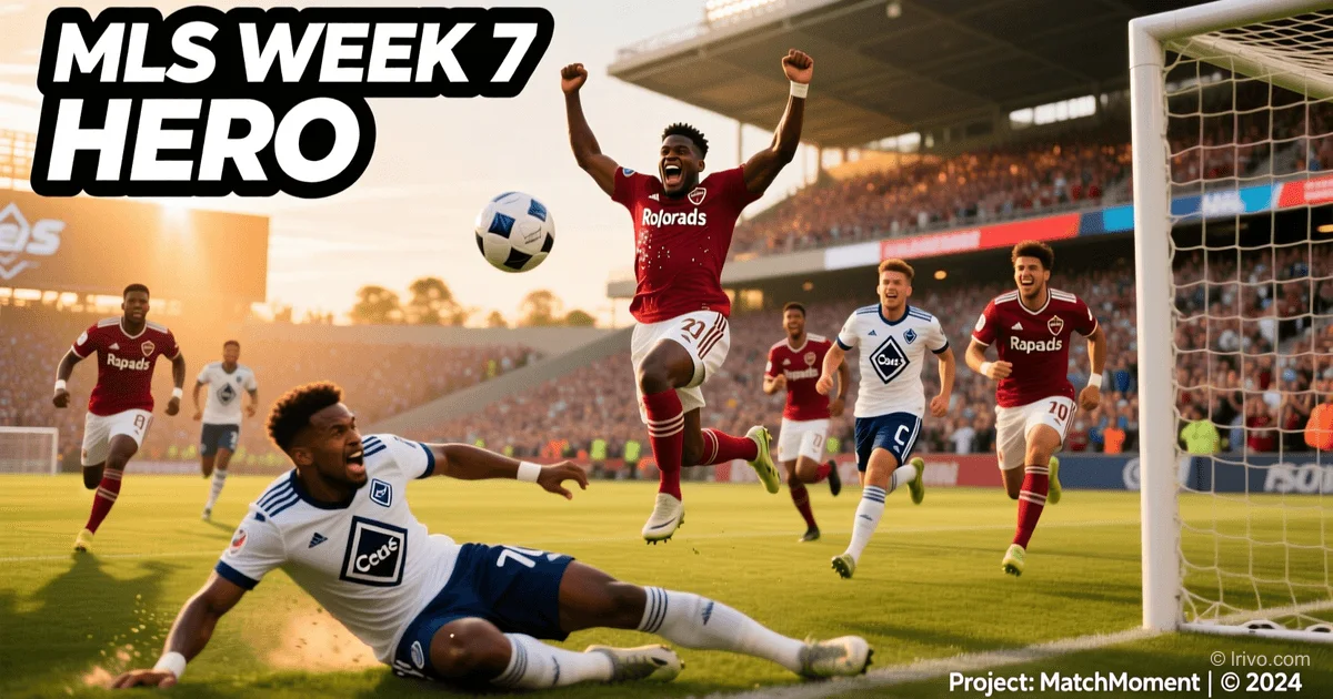 MLS 亮点：科罗拉多和温哥华第7周领跑