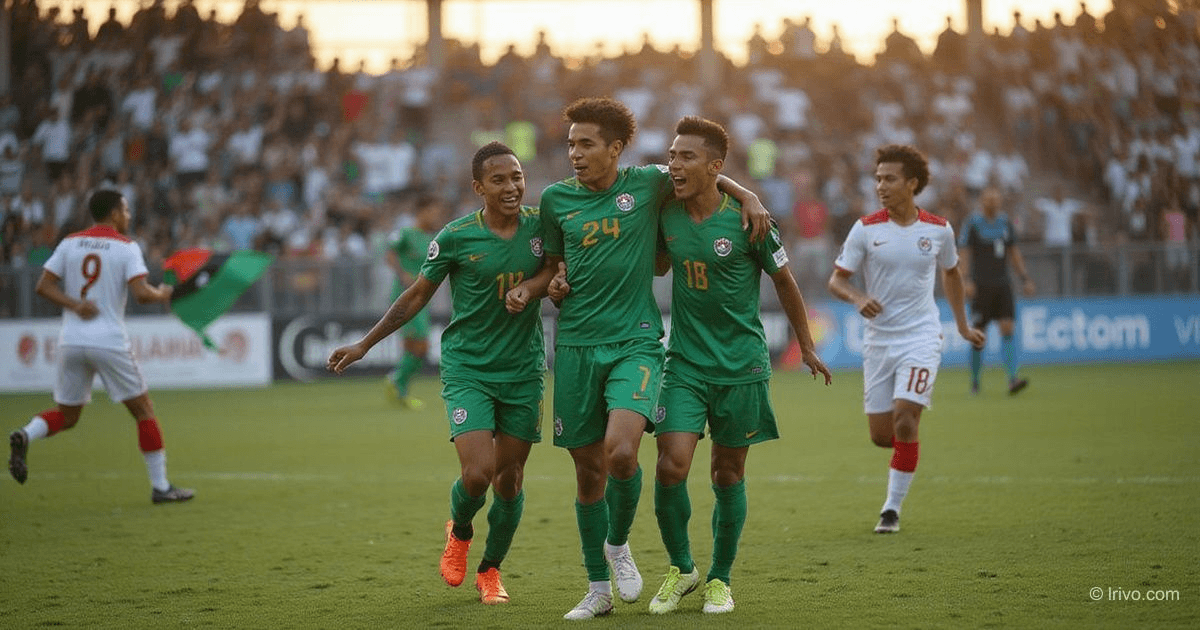 Alžírští junioři U17 na APN po vítězství nad Egyptem v kvalifikaci