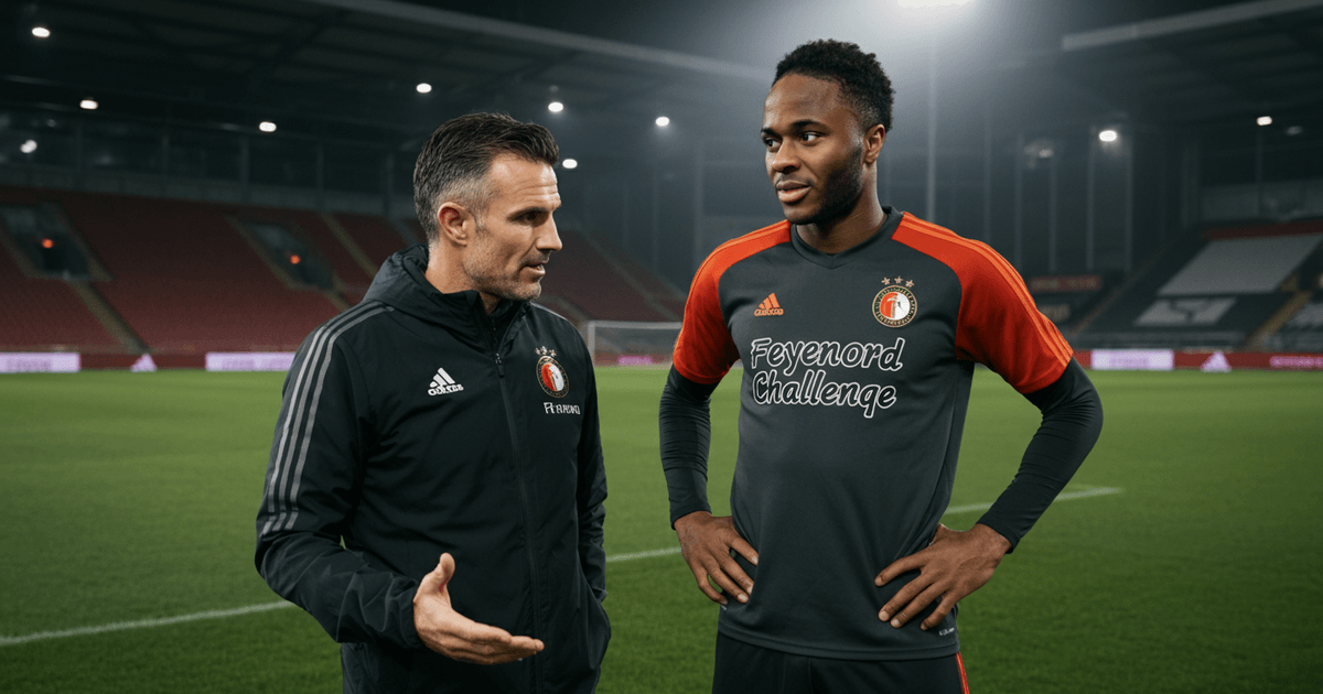 Sterling pod presją Van Persiego w Feyenoordzie – Liga Mistrzów