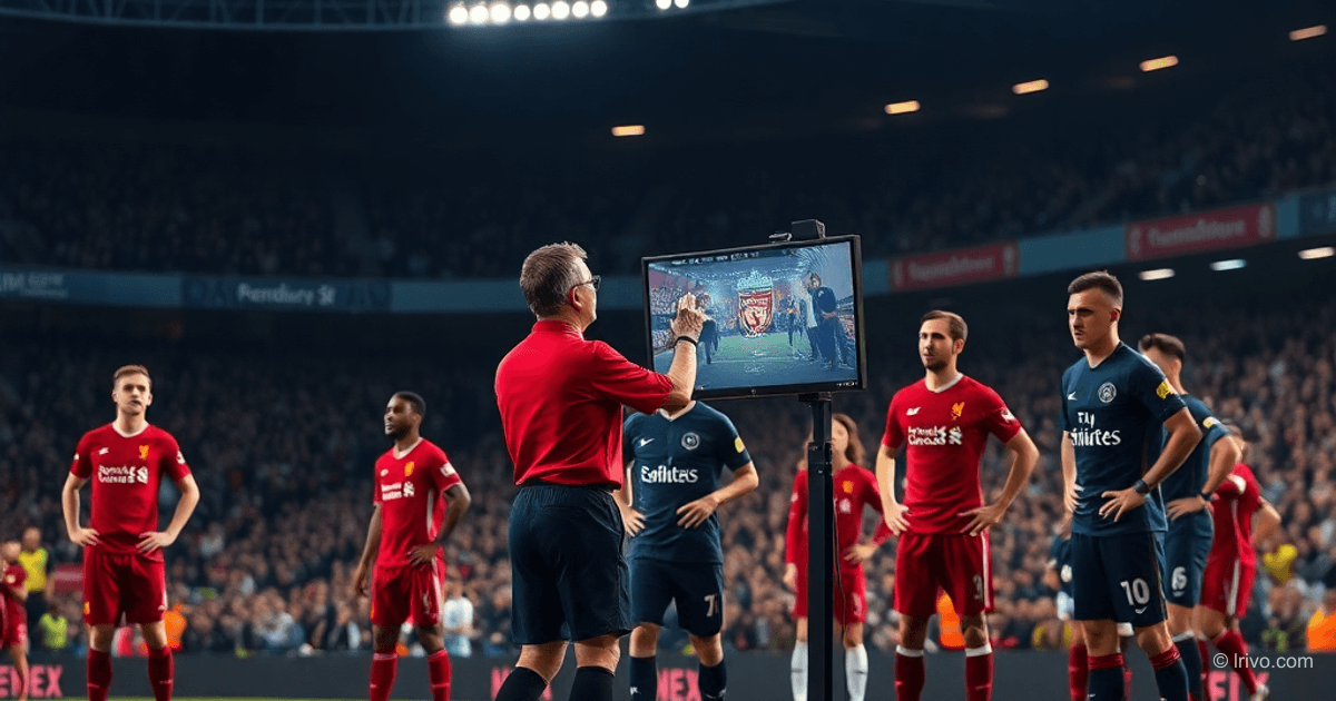Liverpool éliminé par le PSG : polémique VAR en Ligue des Champions