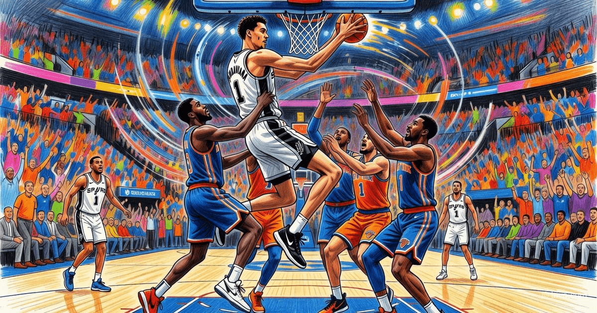 Fifth match of the NBA Finals: San Antonio vs. New York on June 14