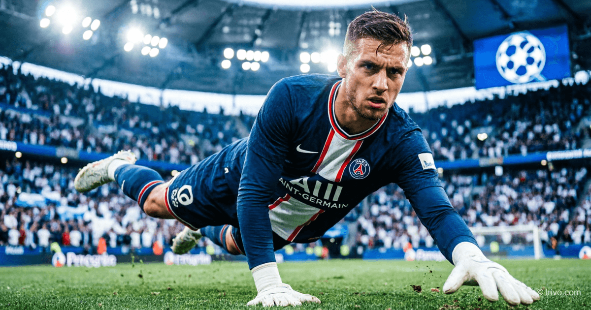 Matvey Safonov: one step away from the Champions League final with PSG