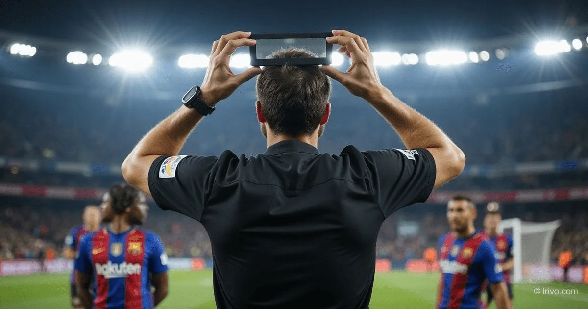 Skandal czy sprawiedliwość? VAR anuluje czerwoną kartkę dla Barcelony!