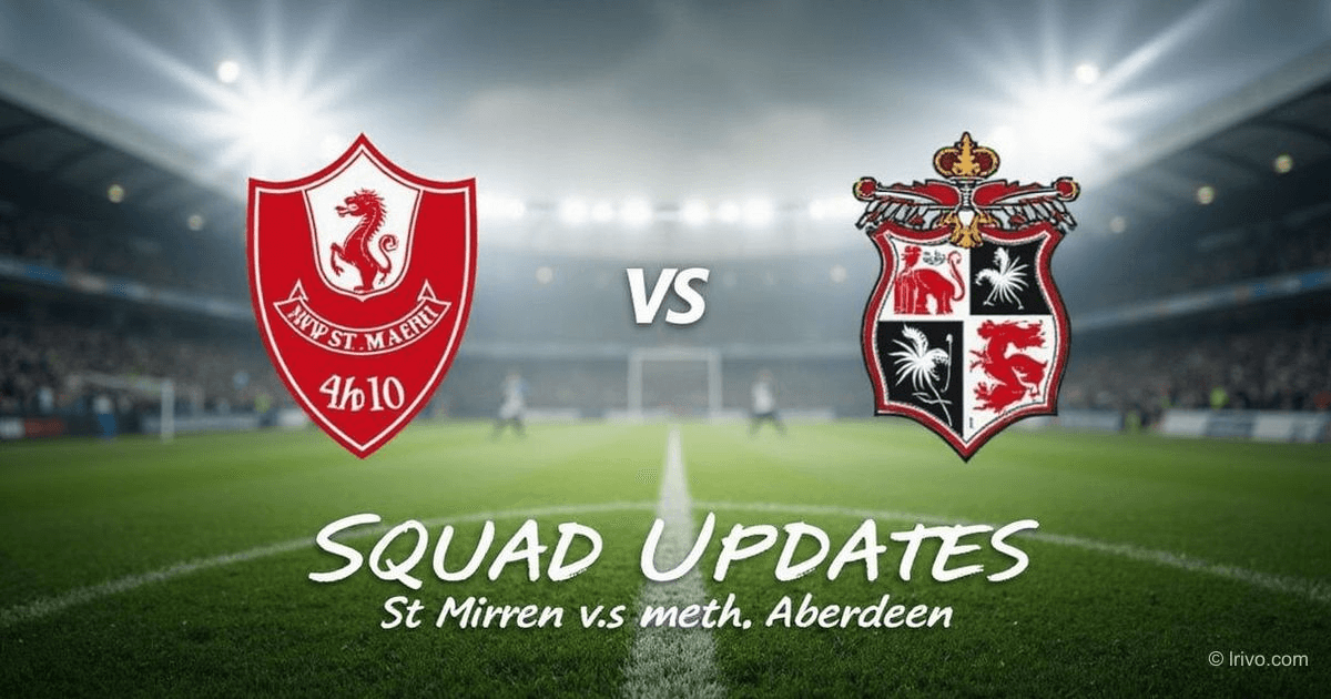 Zranění a team news: St Mirren vs Aberdeen - aktuální informace