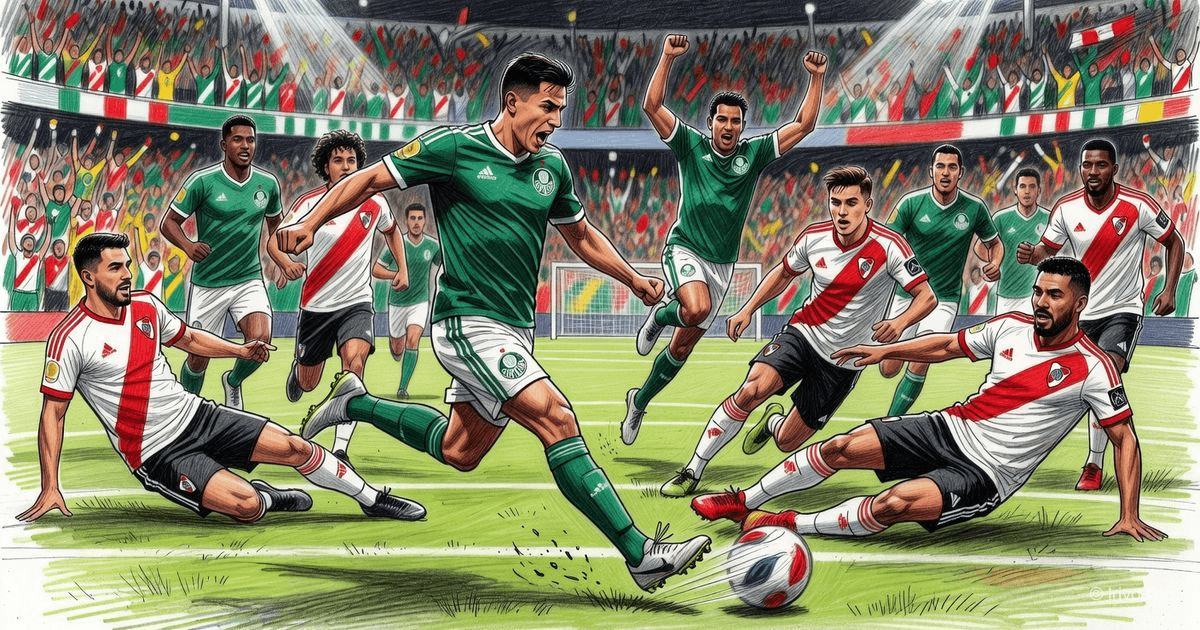Copa Libertadores: Palmeiras crushed River Plate 3:0