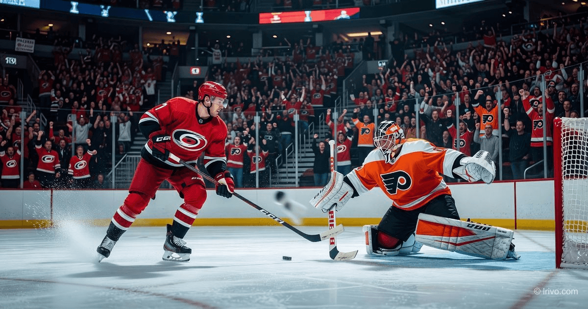 Fourth match of the Stanley Cup: Carolina vs Philadelphia on May 10, 2025