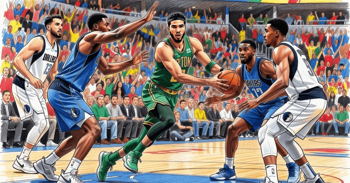 Boston crushed Dallas in the third game of the NBA Finals