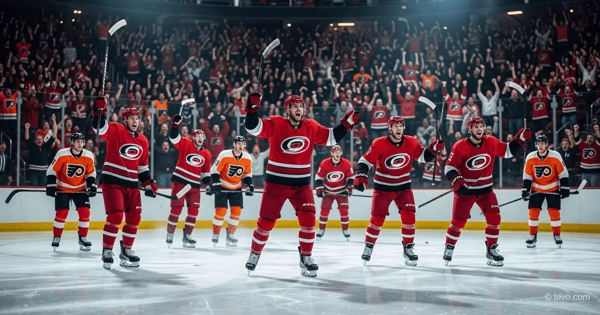 Carolina crushes Philadelphia, takes 3-0 series lead in Stanley Cup