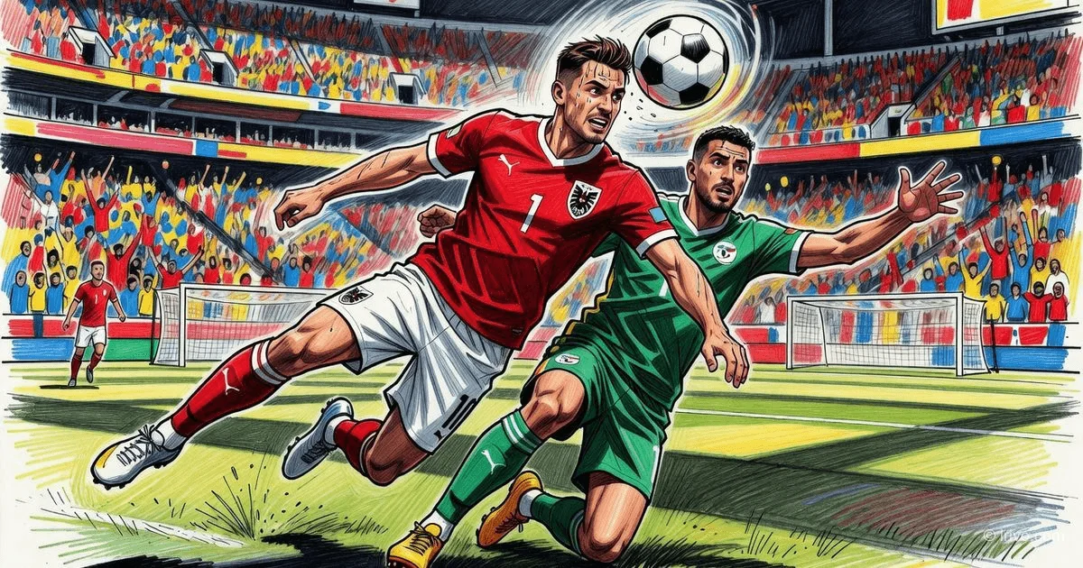Austria and Algeria draw 3:3 and knock Iran out of 2026 World Cup
