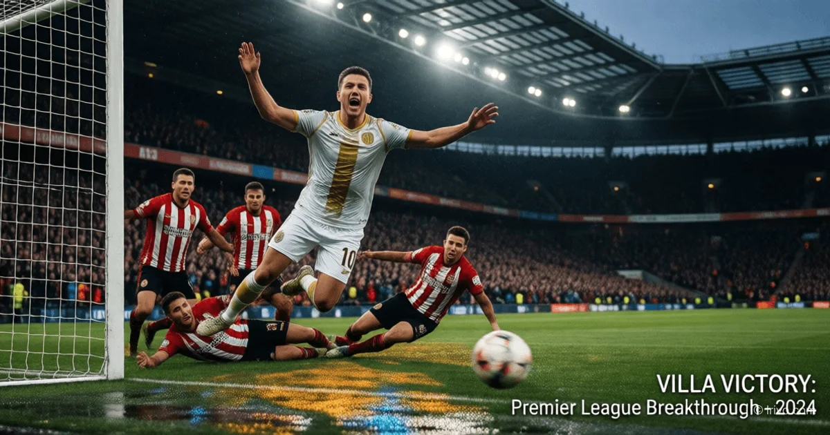 Predicción de Experto: Villa Ganará por la Mínima a Sunderland en Partido Apretado