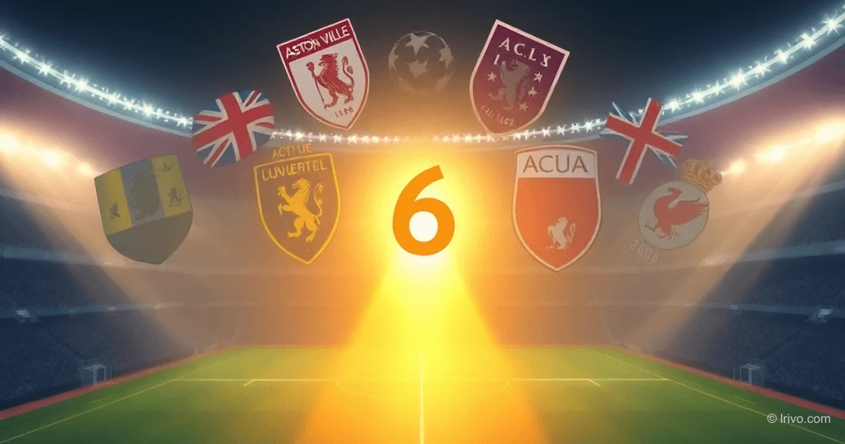 Může šesté místo získat fotbal Champions League? Tady je jak