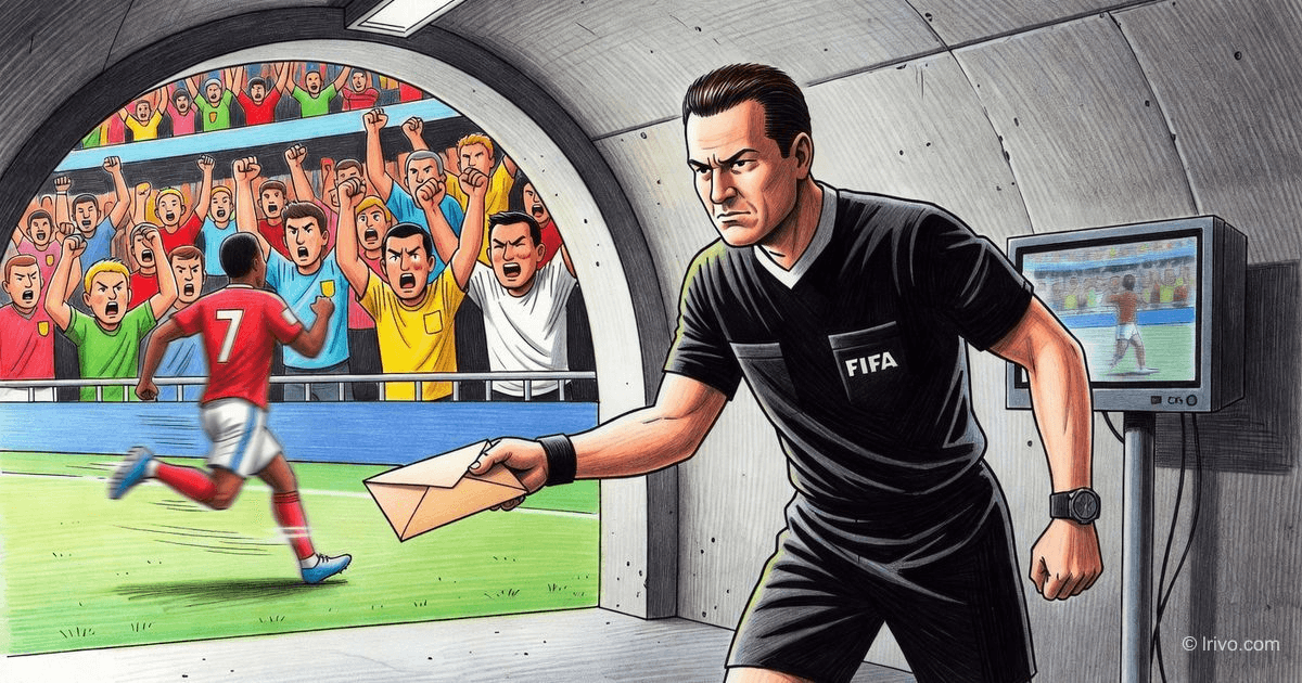 Resignation of FIFA referee: bribe of 150,000 euros for manipulation