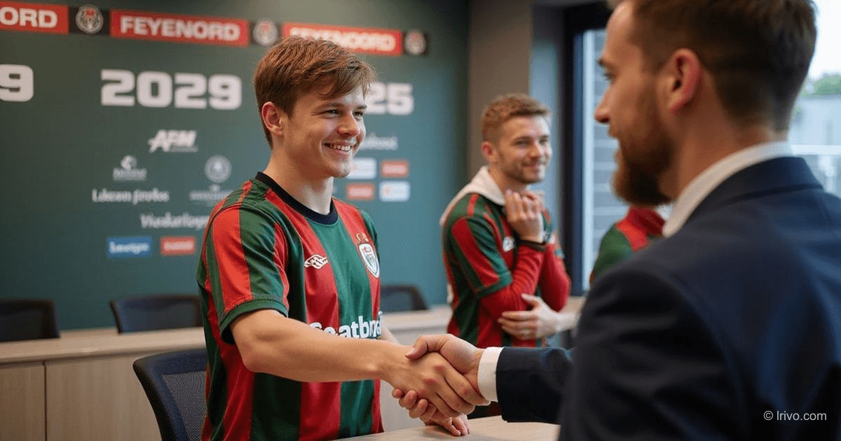 Feyenoord : Van den Elshout prolonge jusqu'en 2029
