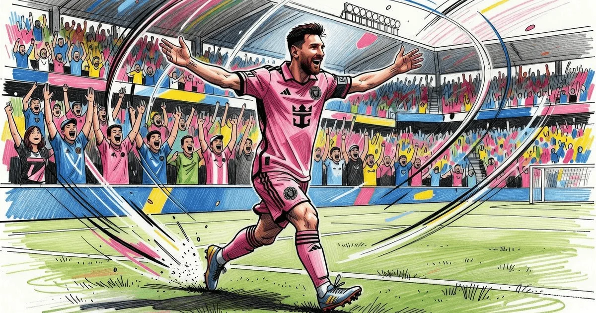 Messi's brace gave Inter Miami victory over LA Galaxy