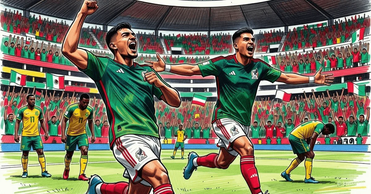 Mexico vs South Africa: rout and three red cards at the start of the 2026 World Cup