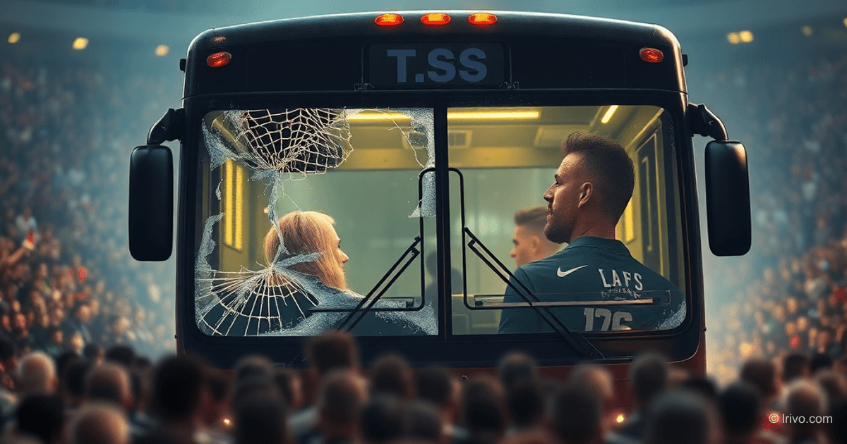 Barcelona Fans Attack Atlético Bus Before Champions League Match