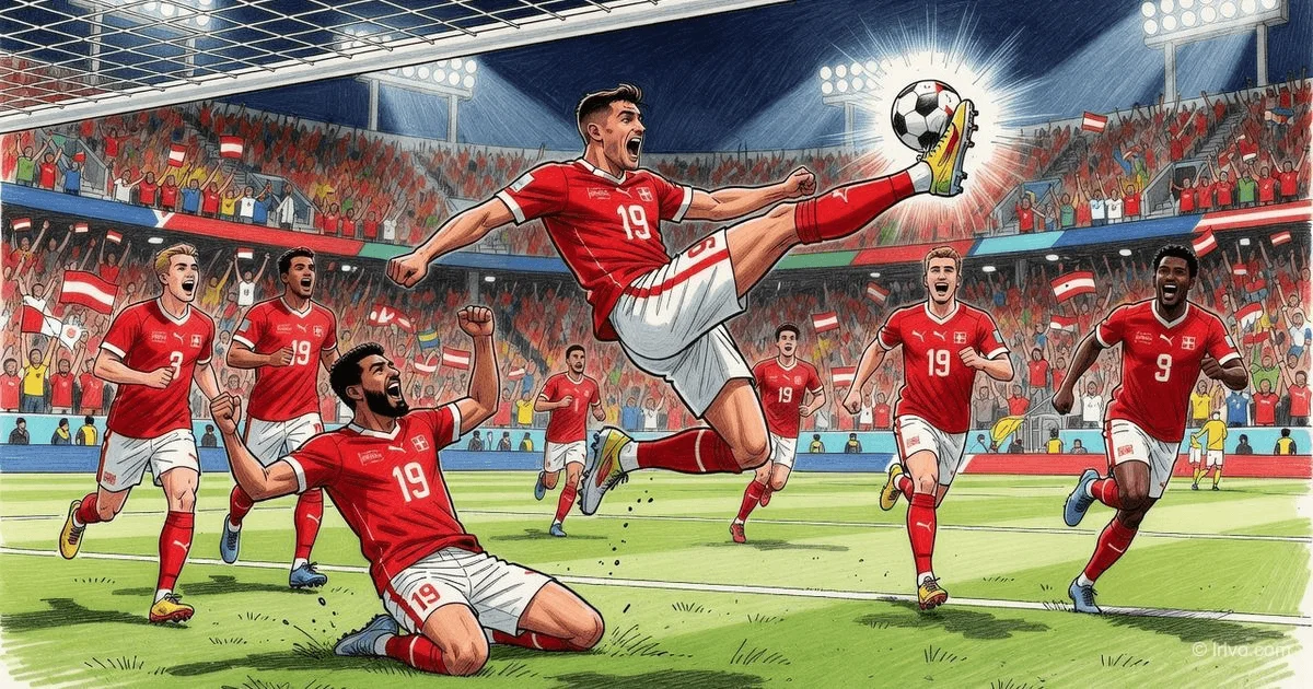 Switzerland's rout of Bosnia 4:1 at the 2026 World Cup — video and statistics