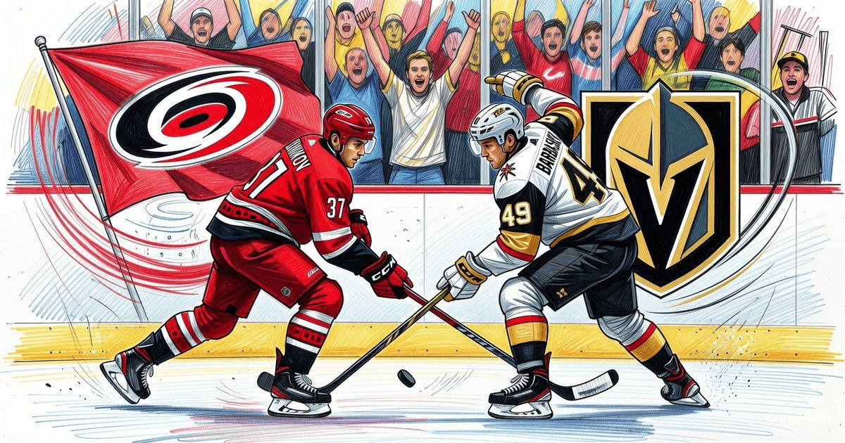Carolina Hurricanes vs Vegas Golden Knights: Second Match of the Stanley Cup Final