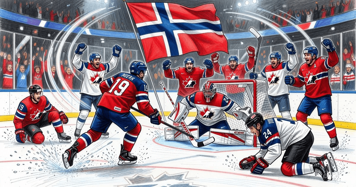 Norway sensationally defeated Canada and took bronze at the 2026 World Championship in hockey
