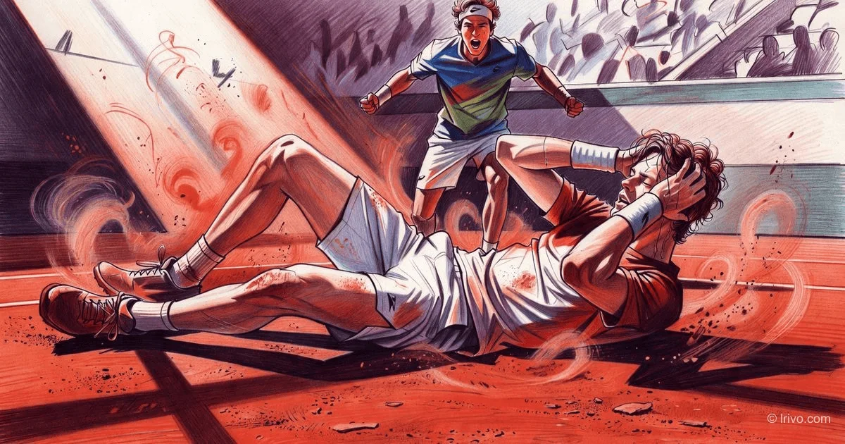 Choc à Roland Garros : Sinner a manqué la victoire à cause de crampes