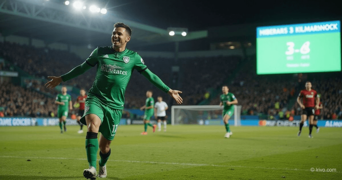 Hibs Secure 3-0 Victory, Boost European Football Hopes