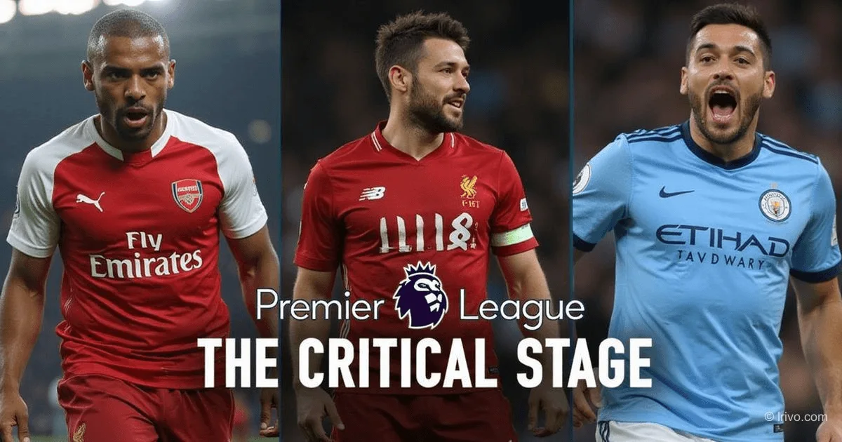 Kdo vyhraje Premier League? Arsenal klopýtá, Liverpool pod tlakem, City útočí!