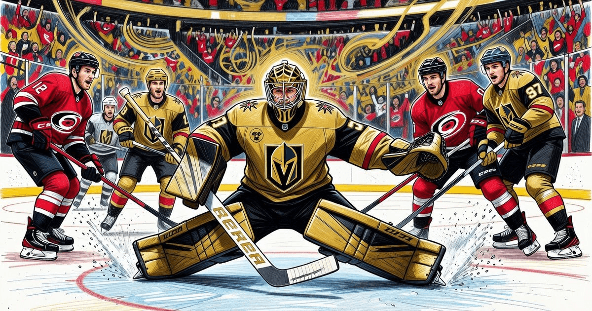Vegas lost to Carolina in Game 4 of the Stanley Cup Final — 2:4