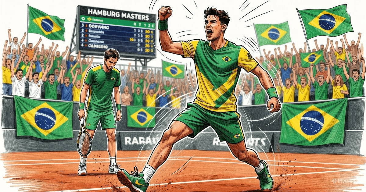 Sensation in tennis: Joao Fonseca knocks out Medvedev from Masters in