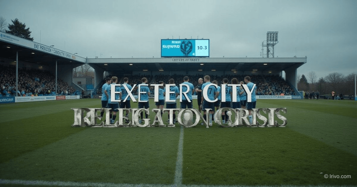 Relégation Exeter City : défense critiquée par Taylor