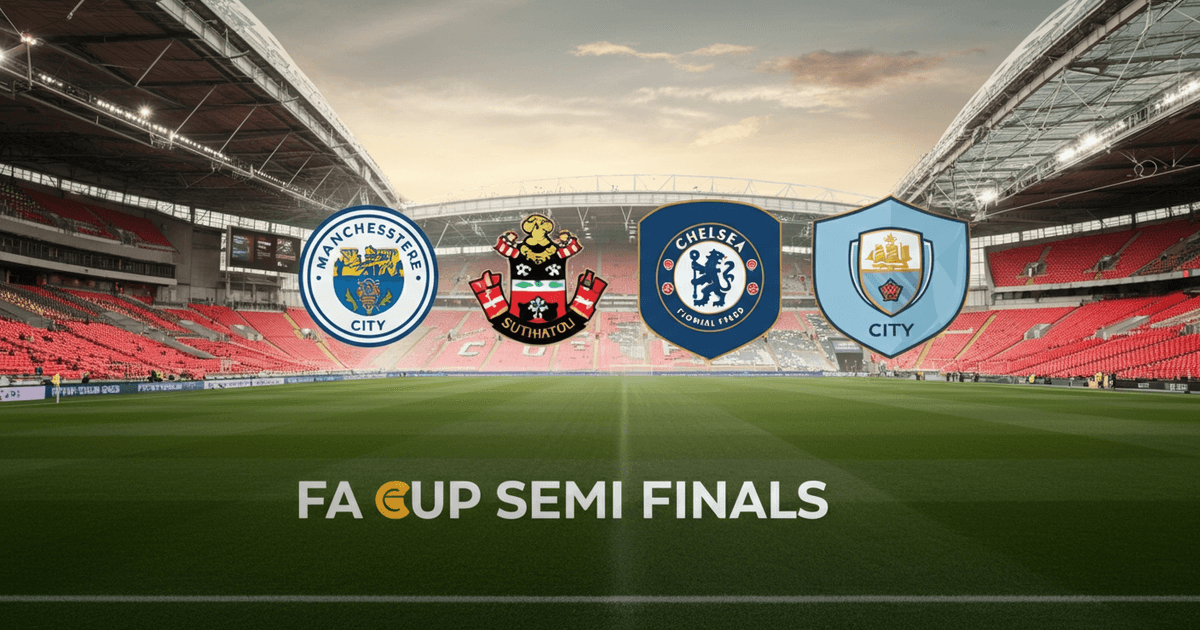 FA Cup Halbfinale: Leeds vs. Chelsea, Man City vs. Southampton