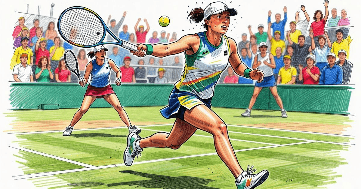 Iga Swiatek took revenge on Rybakina in the WTA Berlin semifinal