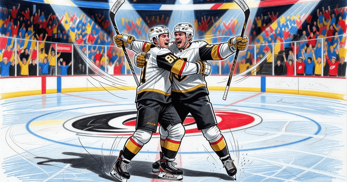 Vegas Golden Knights defeated Carolina Hurricanes in the opening game of the Stanley Cup Final