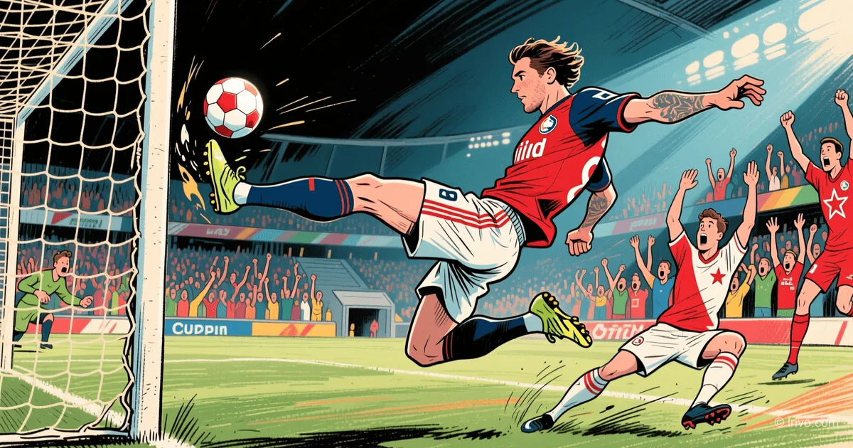 Giroud is the Europa League record holder: 39 years, 149 days, goal with a bicycle kick