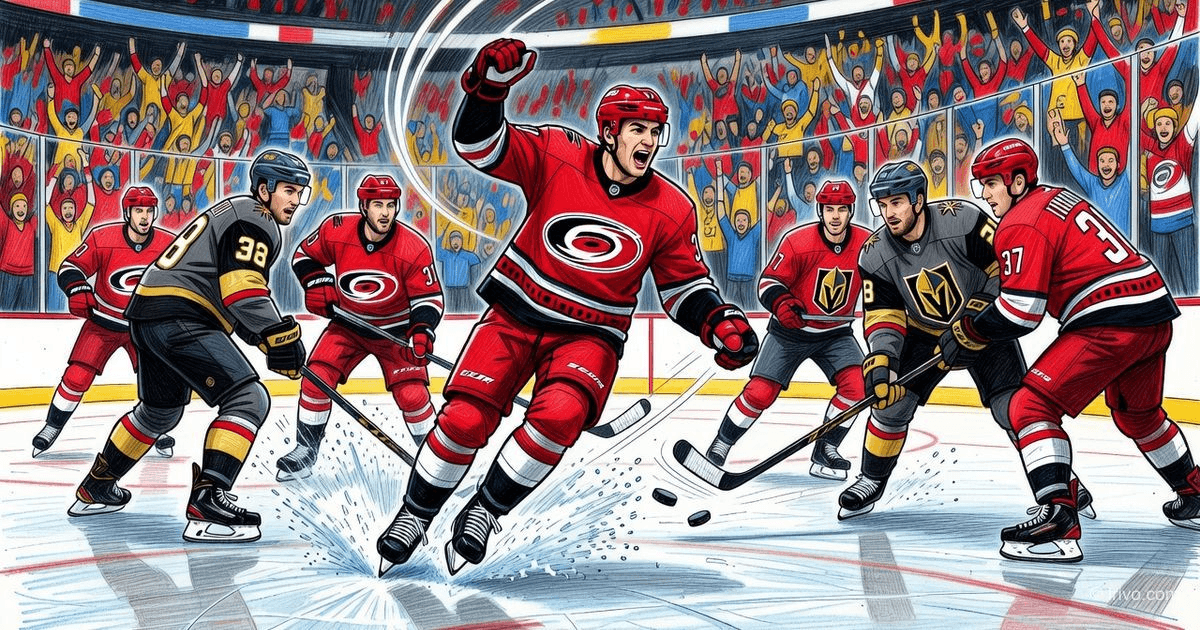 Carolina Hurricanes beat Vegas Golden Knights and took the lead in the Stanley Cup Final
