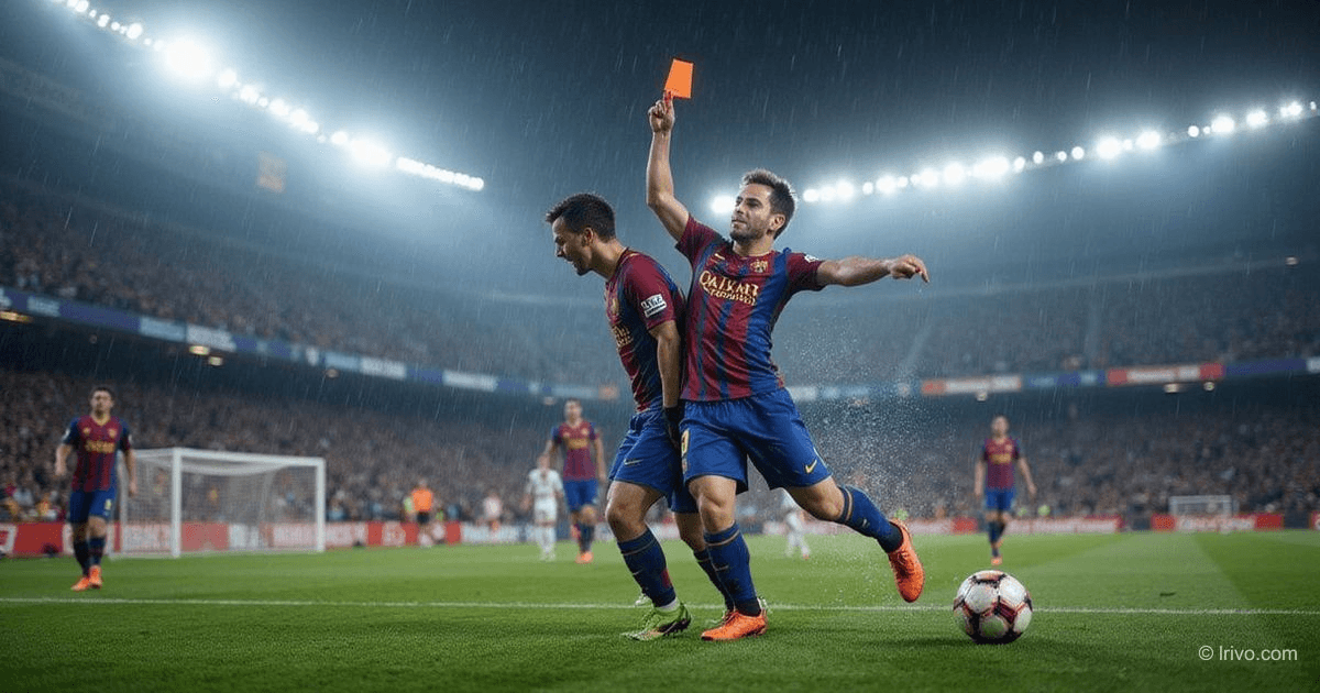 Tarjeta Roja Barcelona: Controversia Arbitral en La Liga