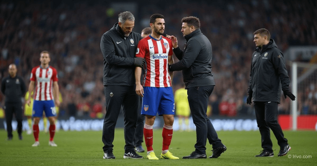 Lesión Giménez: ¿Se pierde el Atlético-Barcelona de Champions?
