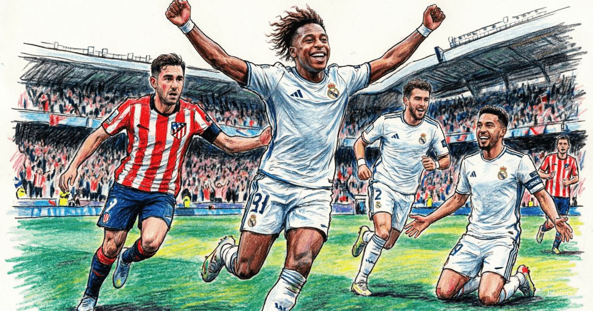 Real Madrid crushed Atletico 4:1 in the 2026 Copa del Rey final